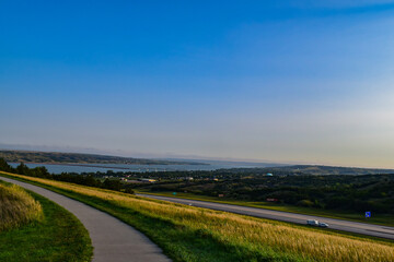 road in the countryside