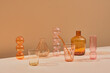 © Marc Tran/Stocksy - Glasses tableware and vases different shape