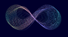 Techno Math Infinity Shape 