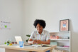 © ALTO IMAGES/Stocksy - Happy black woman using smartphone
