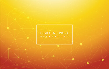 Poster - Advanced Digital Network Connection Internet Computer Technology Background