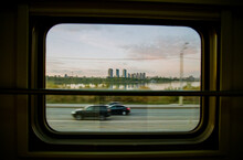 Train Window View