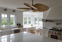 Kitchen Island With Ceiling Fan