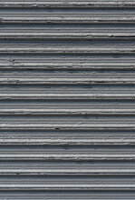 Gray Painted Aluminum Wall