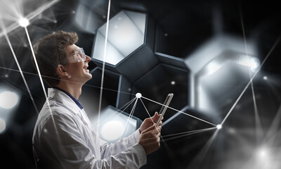 Wall Mural - innovative technologies in science and medicine