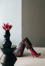 Anonymous Fashion Portrait - Woman Legs In High Heels