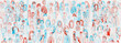 © Catherine MacBride/Stocksy - All The People a pencil sketch double exposure