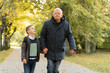 © Hernandez & Sorokina/Stocksy - Grandad And Grandson Outdoors