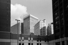 Framed Baltimore Financial District