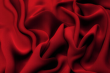 close-up texture of natural red or pink fabric or cloth in same color. fabric texture of natural cot
