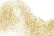 © sergio34 - Gold Glitter Texture Isolated On White. Goldish Color Sequins. Celebratory Background. Golden Explosion Of Confetti. Vector Illustration, Eps 10.