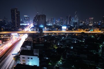 Poster - city at night