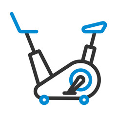 Poster - Icon Of Exercise Bicycle