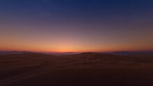 Golden Hour In The Desert