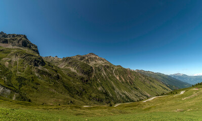 Wall Mural - Paysage alpin à Saint-Colomban-des-Villards, Savoie, France