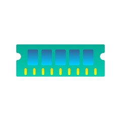 Sticker - RAM Flat Gradient Vector Icon Design