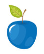 Niebieskie jabłko