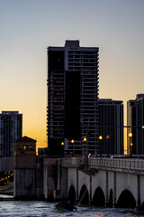 Wall Mural - Building by the Venetian Causeway Miami FL