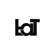 Tat Letter Initial Monogram Logo Design