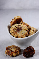 Scones kurma or homemade dates scones