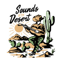 Wall Mural - Sounds of the desert