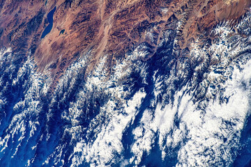 Wall Mural - beauty of coastal area in india. digital enhancement. elements of this image furnished by nasa