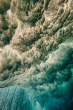 Underwater View Of Ocean Wave