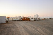 Caravan Park in the Desert