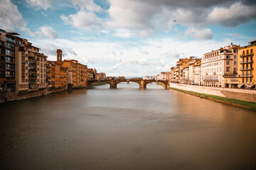 Wall Mural - ponte vecchio city