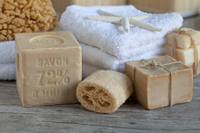 Spa Still Life With Organic Soap