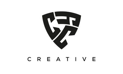 Shield letters CCY creative logo