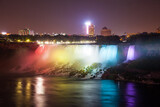Fototapeta Londyn - Niagara Fälle bei nacht
