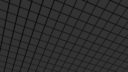 Poster - Gray abstract cubic 3d background.