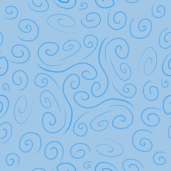 Poster - Abstract looping pattern or texture.