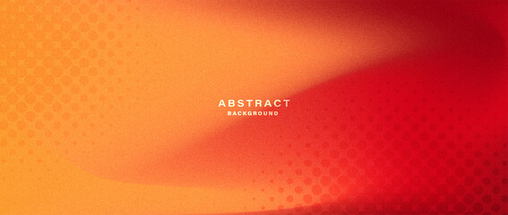 Wall Mural - Abstract orange and red gradient. Mesh blurred background vector.