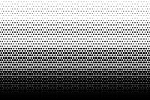 Halftone Seamless Pattern. Dot Background. Gradient Faded Dots. Half Tone Texture. Gradation Patern. Black Circle Isolated On White Backdrop For Overlay Effect. Geometric Bg. Vector Illustration