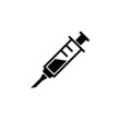 © naw - syringe flat icon vector illustration
