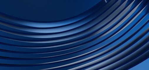 Poster - 3d render, abstract blue crystal background, faceted texture, macro panorama, wide panoramic polygonal