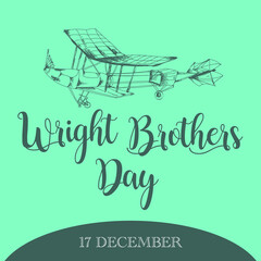 Poster - Wright Brothers Day (17 December)