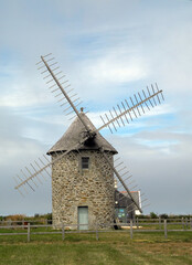 Sticker - Moulins de Trouguer, Bretagne