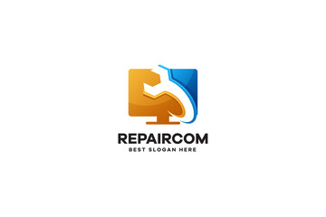 Computer Repair Logo