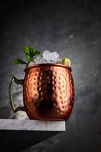 Moscow Mule With Ice And Lime