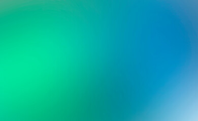 Poster - Cyan with aqua blue and green gradient luxury abstract background