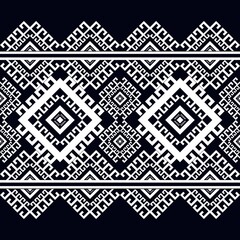 Wall Mural - Ethnic seamless pattern traditional Design for clothing,background,carpet,wallpaper,
wrapping,Batik,fabric,Vector illustration.embroidery style.