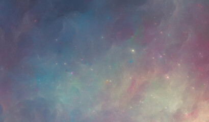 Wall Mural - emission waves nebula