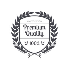 Poster - Premium Quality Laurel Emblem