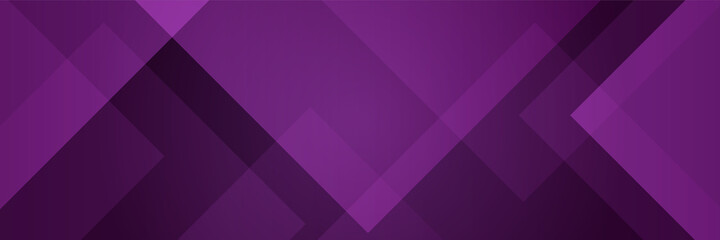 Aufkleber - Modern abstract purple banner background