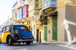 Classic car on the street of Valletta, Malta
