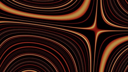 Wall Mural - an interesting bright abstraction. design. the orange thin lines move and connect with the neighbori