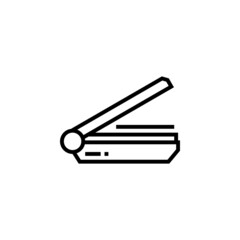 Poster - scanner vector icon. computer component icon outline style. perfect use for logo, presentation, website, and more. simple modern icon design line style